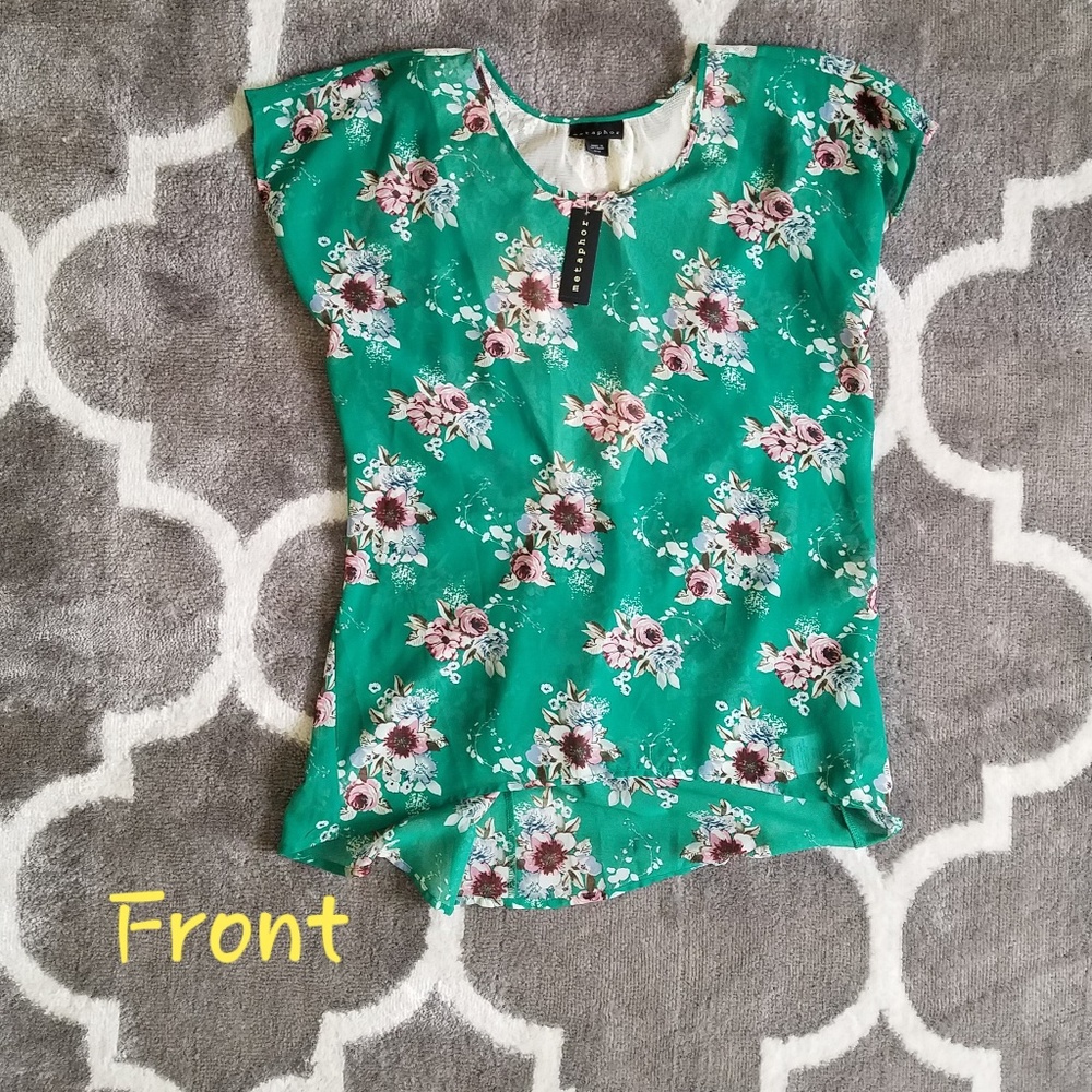 Spring/Summer Short Sleeve Blouse